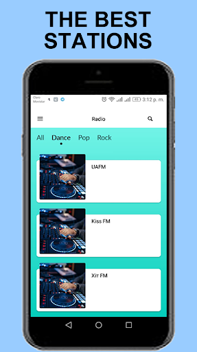 Android application Kiss FM screenshort
