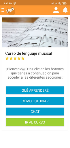 Curso de lenguaje musical Screen 2
