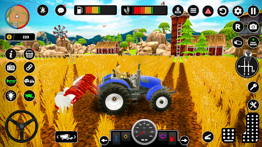 Modern Tractor Farming Games