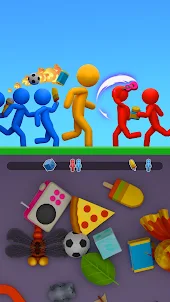 Stickman Match 3D