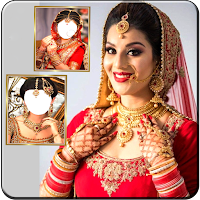 Indian Bride Wedding Photo Montage