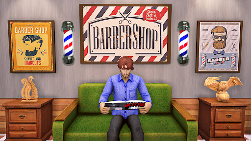 Barber Shop Hair Cutting Games 1.4 screenshots 3