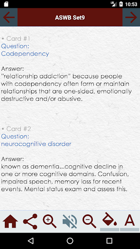 ASWB Exam Prep Flashcards Screen 2