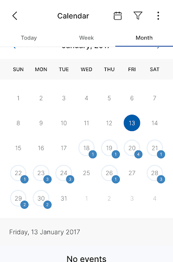 Pilgrim School LA App Screen 2
