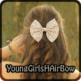 Young Girls HAir Bow icon