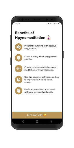 Hypnomeditation Screen 3