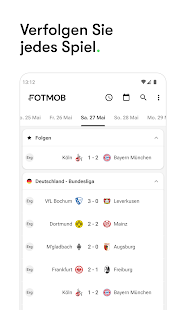 FotMob - Fußball Ergebnisse स्क्रीनशॉट