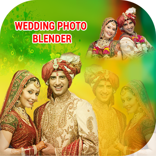 Wedding photo blender logo