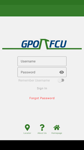 Android application Government Printing Office FCU screenshort