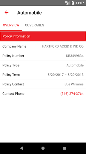 Bodley Insurance Online Screen 2