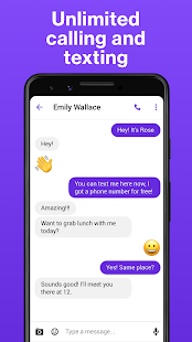 TextNow - Free Text, Voice and Video Calling App Varies with device screenshots 2