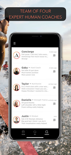 Android application PKRS.AI Coaching for Endurance screenshort