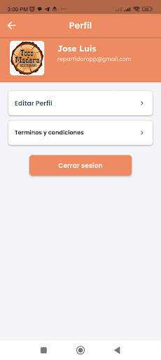 Toco Madera repartidor Screen 3