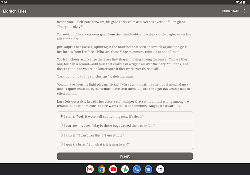 Eldritch Tales Inheritance