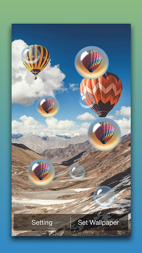 Balloons Live Wallpaper Screen 2