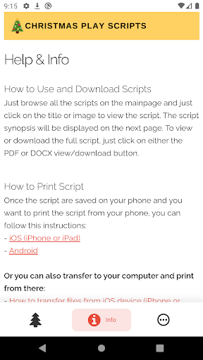 Christmas Play Scripts Screen 3