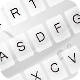 Clean White Keyboard Theme icon