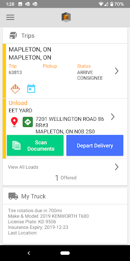 Gray Box Mobile Screen 2