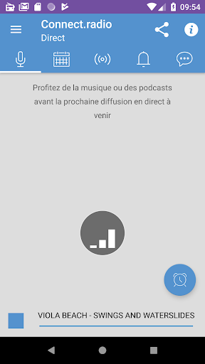 Android application Connect.radio screenshort