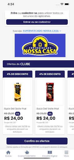 Supermercado Nossa Casa Screen 3