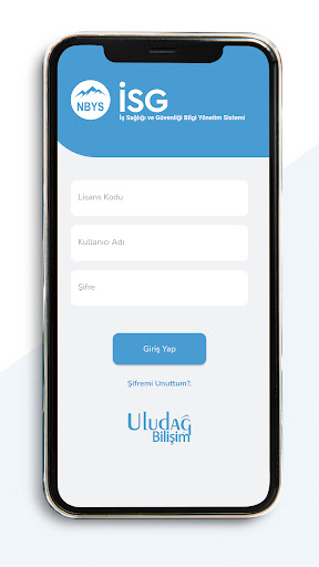 Android application NBYS İBYS - İş Sağlığı screenshort