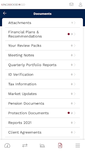 Android application Kingswood Go screenshort