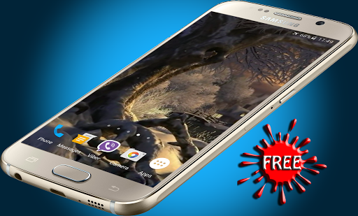 Android application Winter 3D Live Wallpaper screenshort