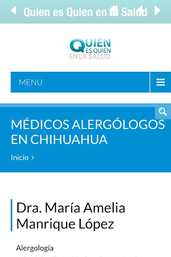 Quién es Quién en la Salud Screen 2