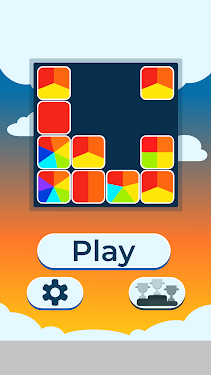 #2. Rainbow blop puzzle 256 (Android) By: Codovstvol