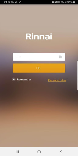 Android application My Rinnai screenshort