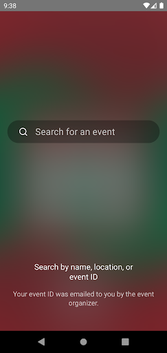 Turf Business Events Screen 2