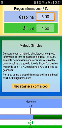 Gasolina ou Etanol? Carro FLEX Screen 3