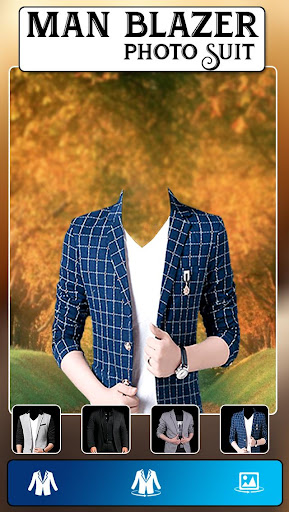 Men Blazer Photo Suit Screen 3