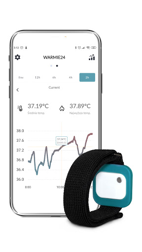 Android application WARMIE24 - Body Thermometer screenshort