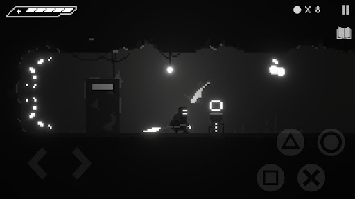 Narrow Dark Cave 2d pixel game Screen 2