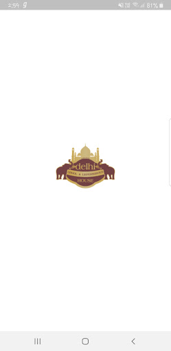 Android application Delhi House Lieferservice screenshort