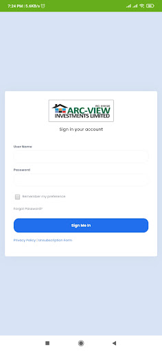 Arcview Portal Screen 2