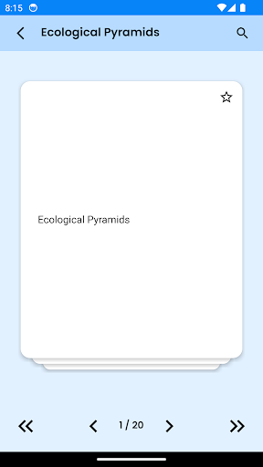 CBSE Biology Class XII Cards Screen 3