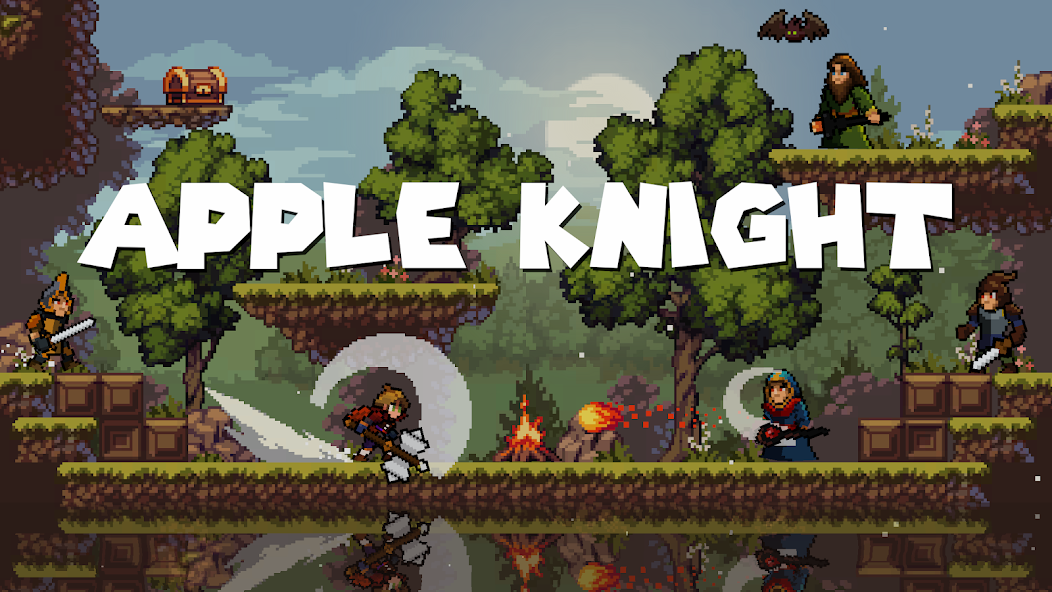 Apple Knight: Action Platformer MOD APK 2.3.4 (Unlimited money, apples /unlocked)
