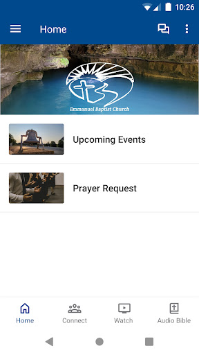 Android application Emmanuel Baptist Church - MO screenshort