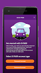 screenshot of E-PASS Toll App