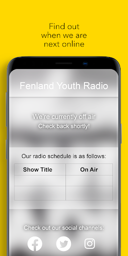 Fenland Youth Radio Screen 3