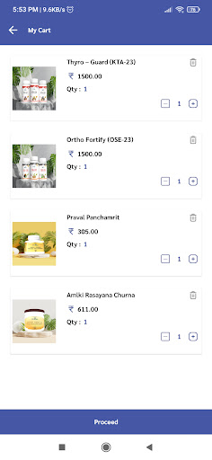 Android application Dr. Axico screenshort