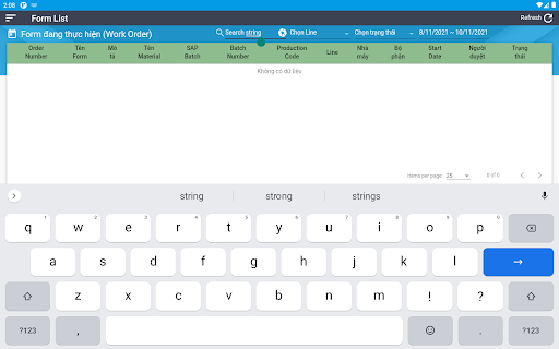 FCV Form - Checklist Screen 3