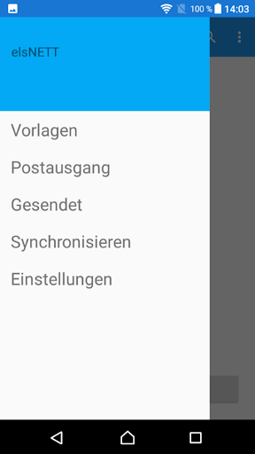 Android application elsNETT screenshort