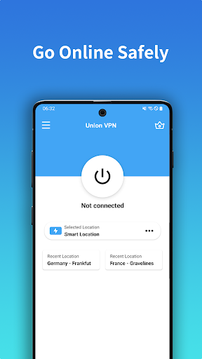 Android application Union VPN - Secure VPN Proxy screenshort