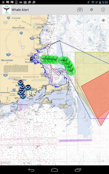 Whale Alert Screen Shots 1