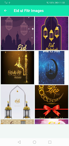 Android application Eid ul fitr 2024 screenshort
