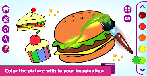 Screenshot of Marbel Kids Coloring Books