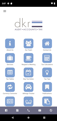 Android application DKR Chartered Accountants screenshort